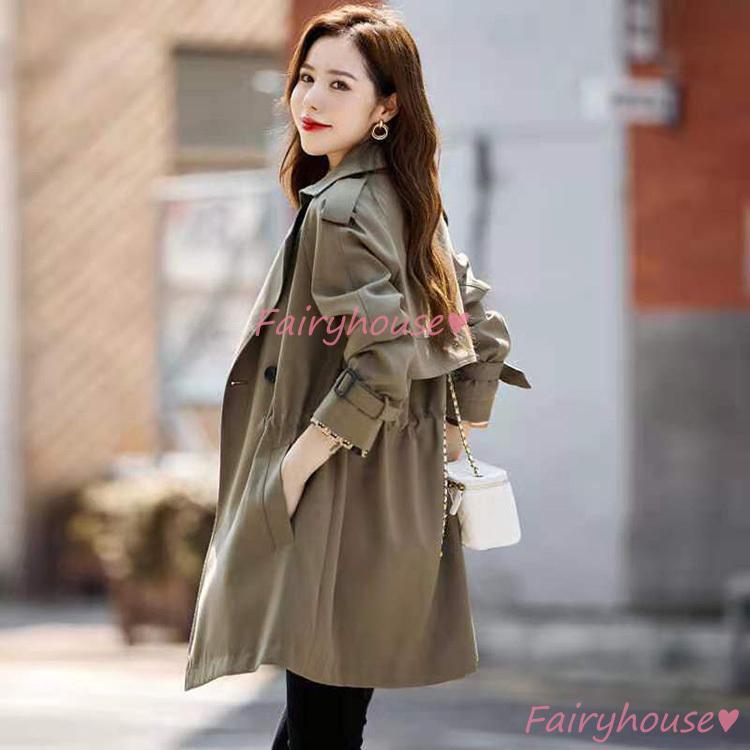 大きいサイズ スプリングコート カジュアル韓国風 アウター 春コート