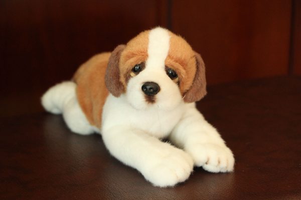 可愛い犬のぬいぐるみ ブルドッグ ふわふわ おもちゃ プレゼント 女の子向け インテリア ギフト 中型 - 画像 (5)