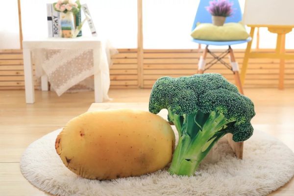 リアルな熱帯フルーツ抱き枕 植物デザイン おしゃれな装飾品 子供向け プレゼント アイデア - 画像 (6)