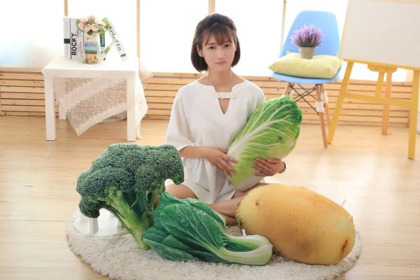 リアルな熱帯フルーツ抱き枕 植物デザイン おしゃれな装飾品 子供向け プレゼント アイデア - 画像 (5)