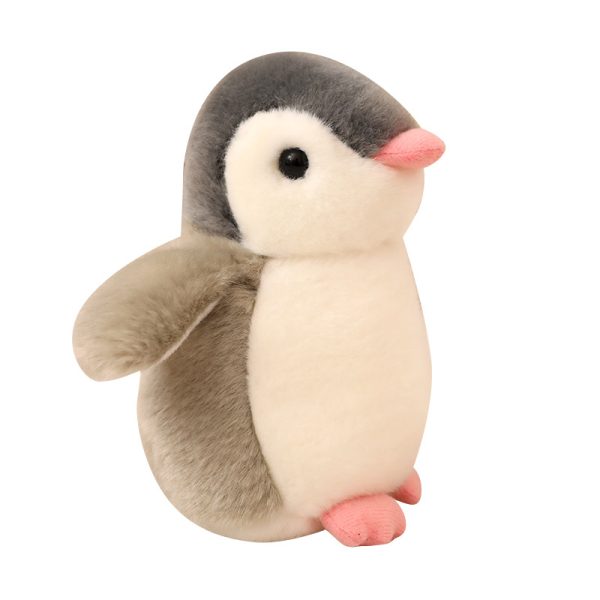 かわいいカートゥーン ぬいぐるみ ペンギン おもちゃ キーチェーン 装飾品 ふわふわ 子供向け ギフト プレゼント 海洋館テーマ