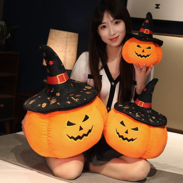 かわいいカボチャのぬいぐるみ枕 – 赤ちゃんと子供への素敵なハロウィーンギフト - 画像 (3)