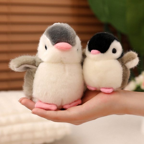 かわいいカートゥーン ぬいぐるみ ペンギン おもちゃ キーチェーン 装飾品 ふわふわ 子供向け ギフト プレゼント 海洋館テーマ - 画像 (10)