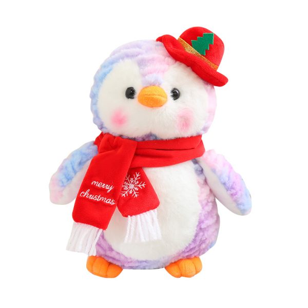 クリスマス ぬいぐるみ ペンギン カートゥーン デコレーション ギフト おもちゃ 子供用 かわいい プレゼント 短毛 フワフワ