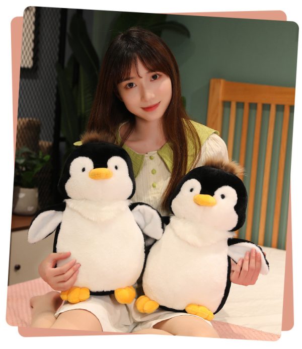 かわいいペンギンのぬいぐるみ - 子供用の柔らかいぬいぐるみ - 画像 (8)