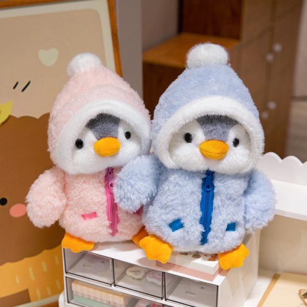 キュートで愛らしい子供用ペンギンのぬいぐるみ - 完璧な海をテーマにしたぬいぐるみ - 画像 (7)