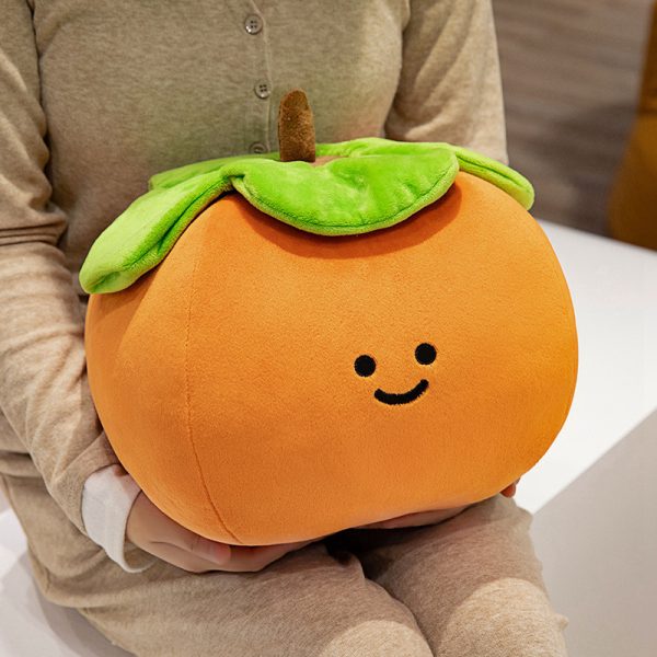 果物デザイン ぬいぐるみ クッション カラフル おしゃれ インテリア おもちゃ 子供用 プレゼント ギフト かわいい アップル - 画像 (8)