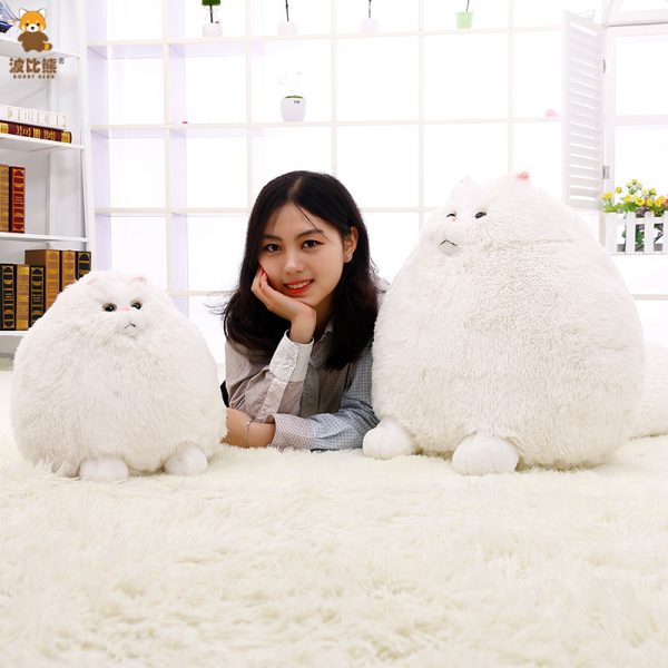 かわいい本物そっくりのペルシャ猫のぬいぐるみ、ショートぬいぐるみ - 画像 (2)