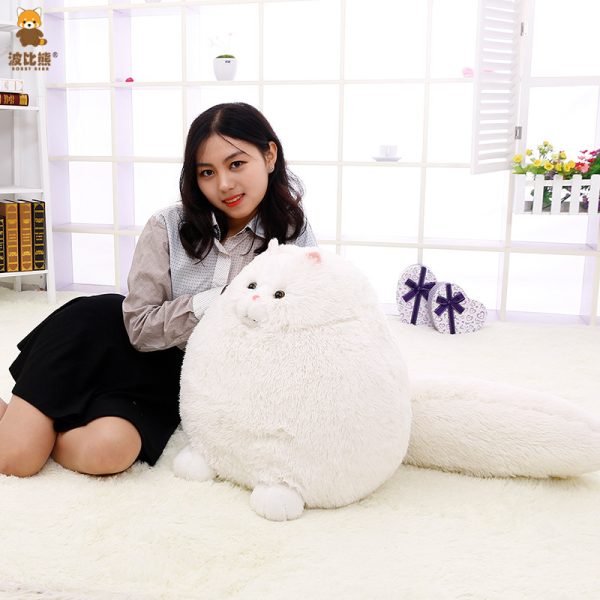 かわいい本物そっくりのペルシャ猫のぬいぐるみ、ショートぬいぐるみ - 画像 (3)