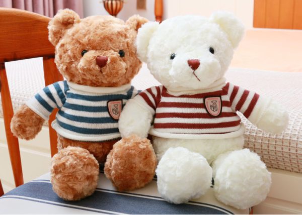 ぬいぐるみ 動物 アニマル ふわふわ もこもこ おもちゃ ファーストトイ 贈り物 ギフト 出産祝い 縫い包み 熊 ぬいぐるみ 抱き枕 可愛い 誕生日 クリスマス プレゼント クッション 添い寝枕 リアル 布地 - 画像 (41)