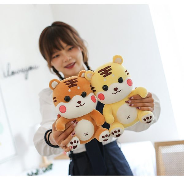 かわいいタイガーのぬいぐるみ - お子様へのギフトに最適 - 画像 (9)