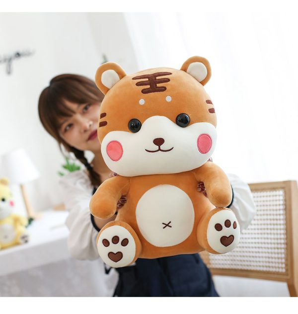 かわいいタイガーのぬいぐるみ - お子様へのギフトに最適 - 画像 (10)