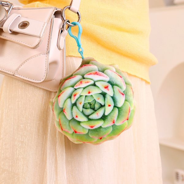 クリエイティブな多肉植物のぬいぐるみクッション - ホームデコレーションの植物の形の枕 - 画像 (6)